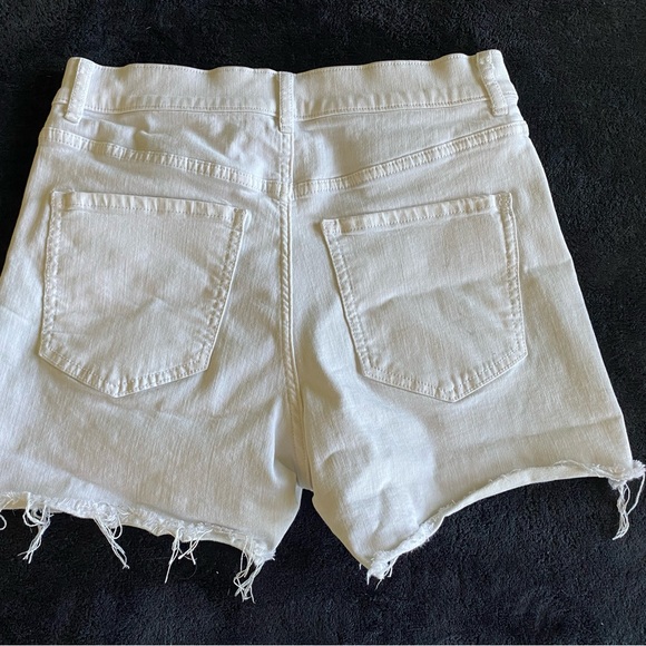 Express High Rise Jean Shorts - Picture 2 of 3